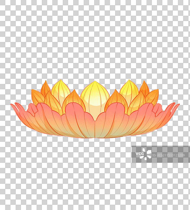 荷花灯元素图片素材