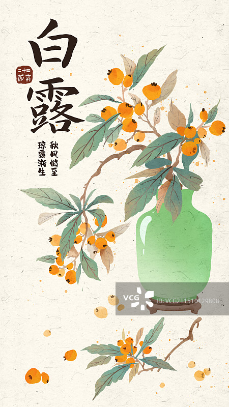 中国传统节气海报插画图片素材