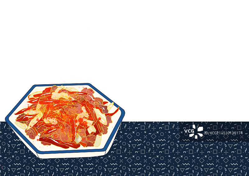 江西省特色美食小吃莲花血鸭图片素材