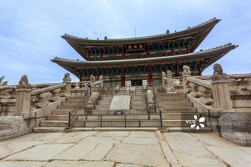 韩国首尔景福宫勤政殿图片素材