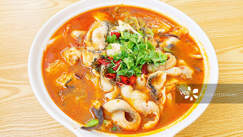 麻椒酸菜鱼美食图片素材