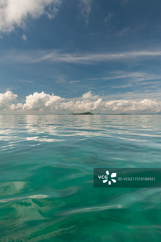 马来西亚水上清真寺 仙本那卡帕莱图片素材