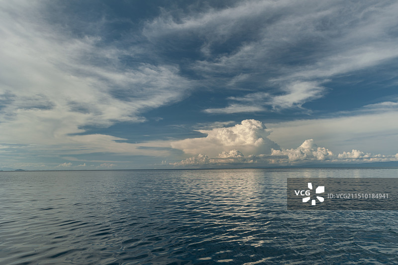马来西亚水上清真寺 仙本那卡帕莱图片素材
