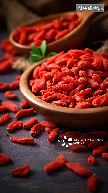 【AI数字艺术】干果枸杞子图片素材