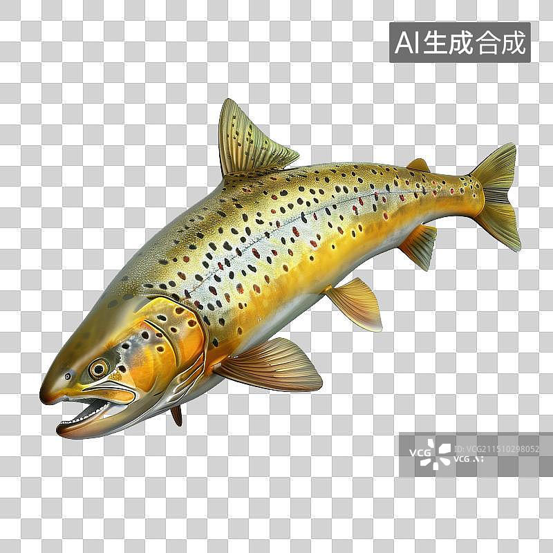 【AI数字艺术】美味的海洋鱼类图片素材