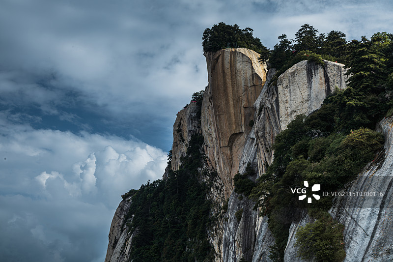 陕西旅游西岳华山图片素材