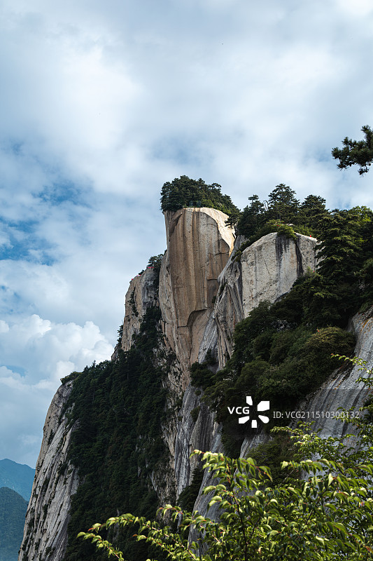 陕西旅游西岳华山图片素材