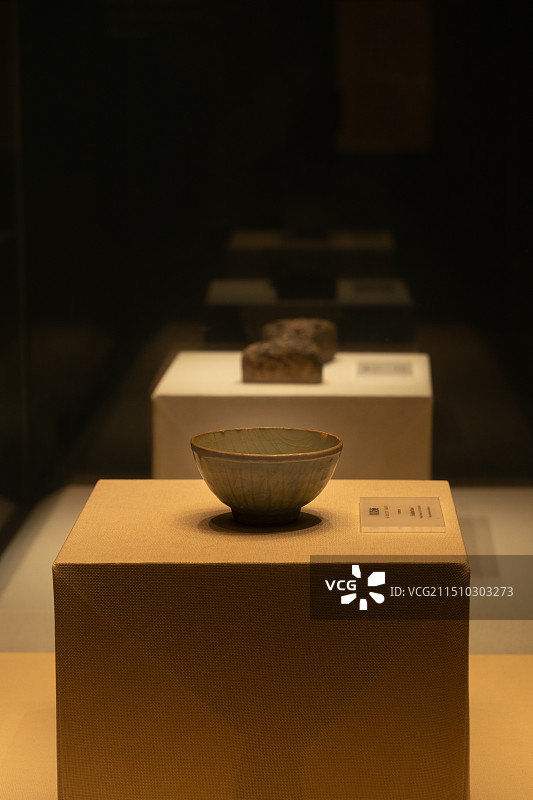 兴安灵渠博物馆 青瓷碗图片素材