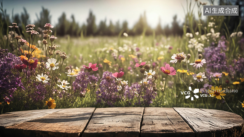 【AI数字艺术】户外电商展台图片素材