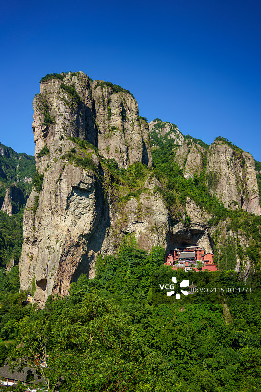 雁荡山灵峰景区北斗洞图片素材