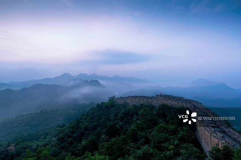 金山岭长城图片素材