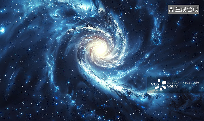 【AI数字艺术】宇宙,太空,银河系,漩涡,背景图片素材