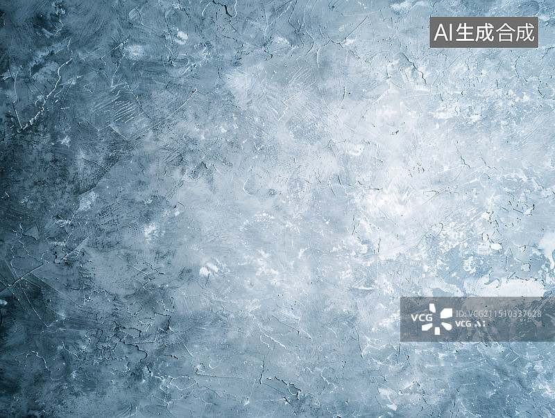 【AI数字艺术】古老斑驳的垃圾裂缝混凝土墙纹理背景图片素材