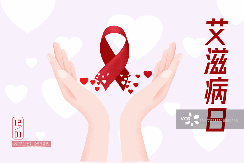 医疗健康艾滋病日图片素材