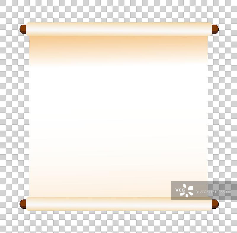 卷轴矢量元素图片素材