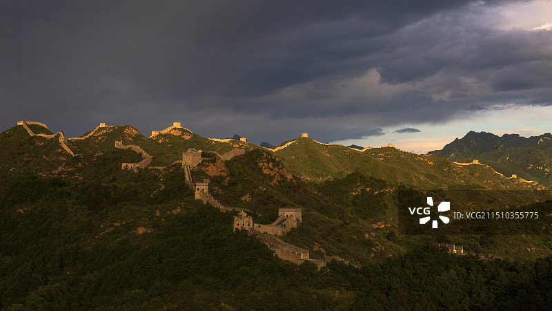 河北承德金山岭长城图片素材
