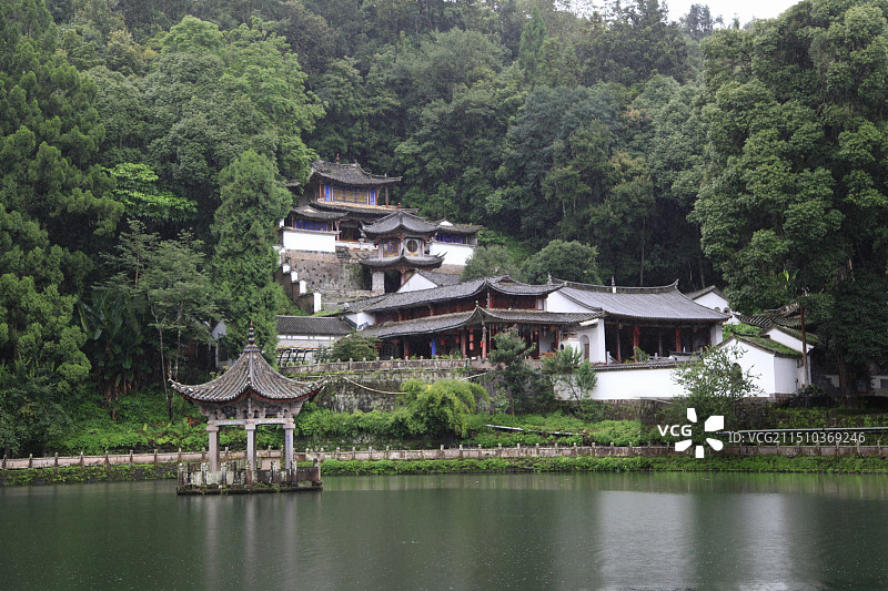 云南腾冲和顺古镇风光图片素材