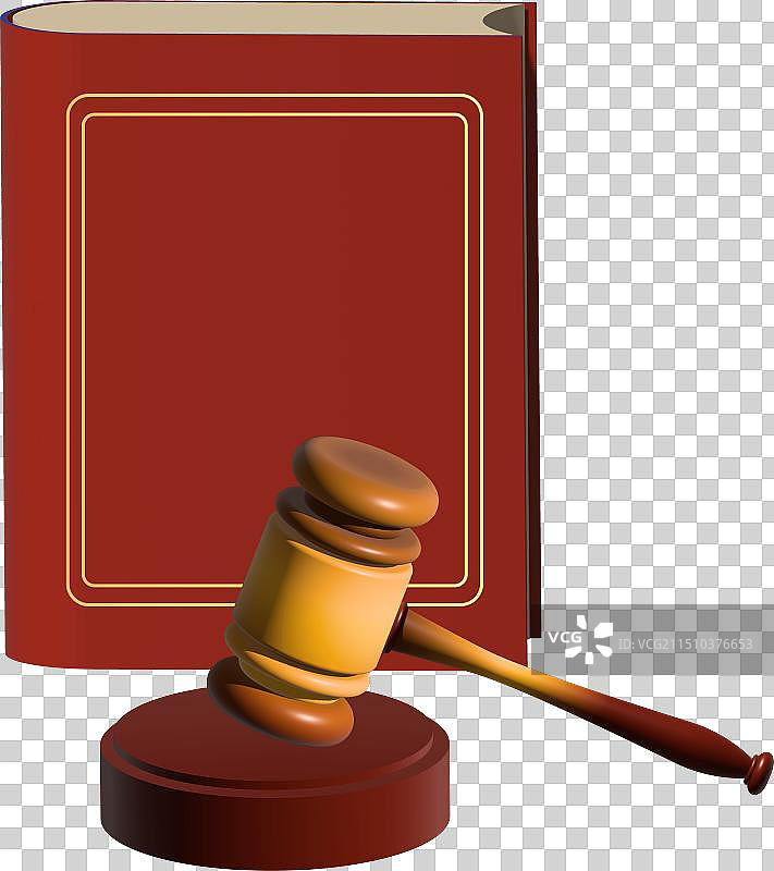 法典和法槌图片素材