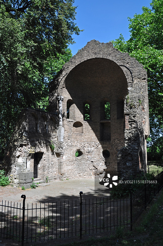 荷兰，海尔德兰省，奈梅亨风景。图片素材