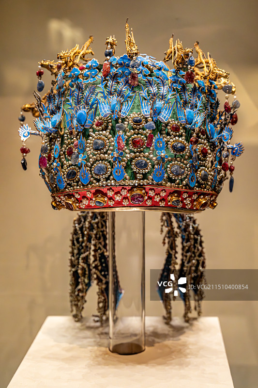 明孝端皇后九龙九凤冠图片素材