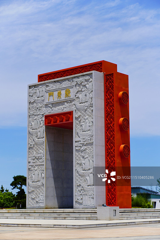 连云港市赣榆区秦东门图片素材