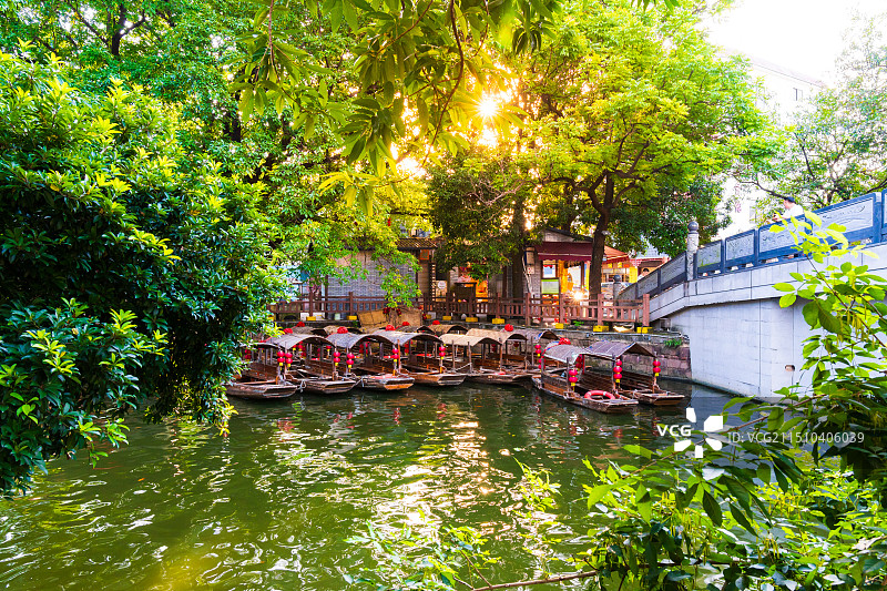 顺德逢简水乡图片素材