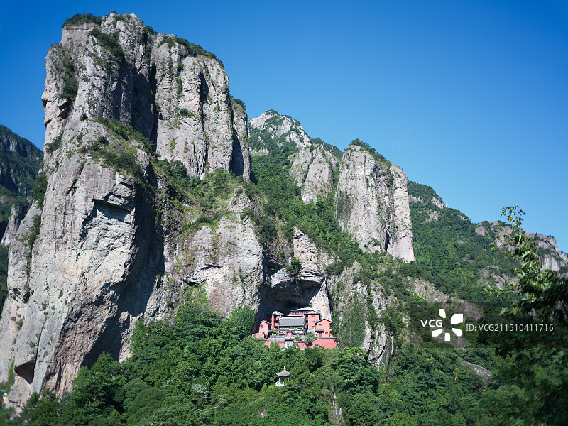 雁荡山北斗洞图片素材