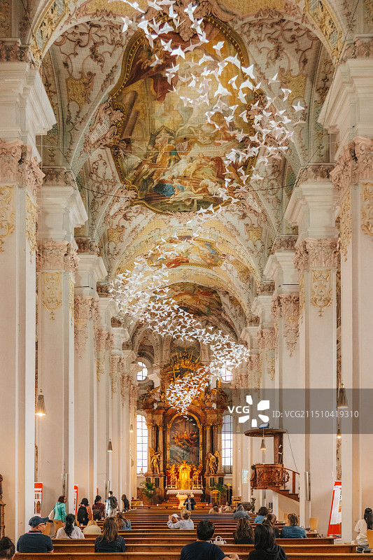 德国 | 慕尼黑，圣恩教堂，老绘画馆，宝马世界，宝马博物馆，玛利亚广场图片素材