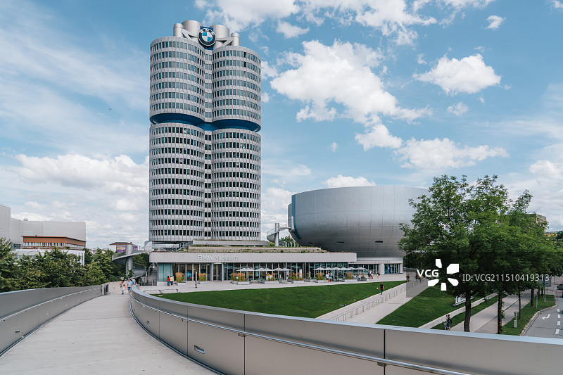 德国 | 慕尼黑，圣恩教堂，老绘画馆，宝马世界，宝马博物馆，玛利亚广场图片素材