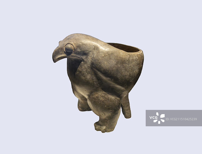 国家博物馆--陶鹰鼎（仰韶文化）图片素材