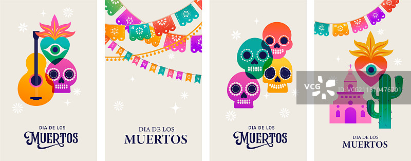 墨西哥亡灵节图片素材