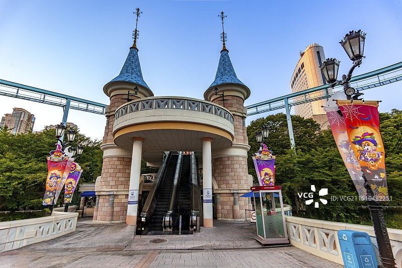 韩国乐天世界图片素材