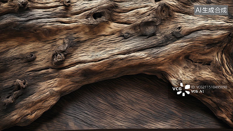 【AI数字艺术】质朴自然木质纹理背景板图片素材