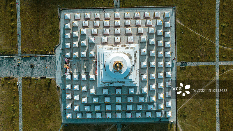 中国 四川 稻城白塔图片素材