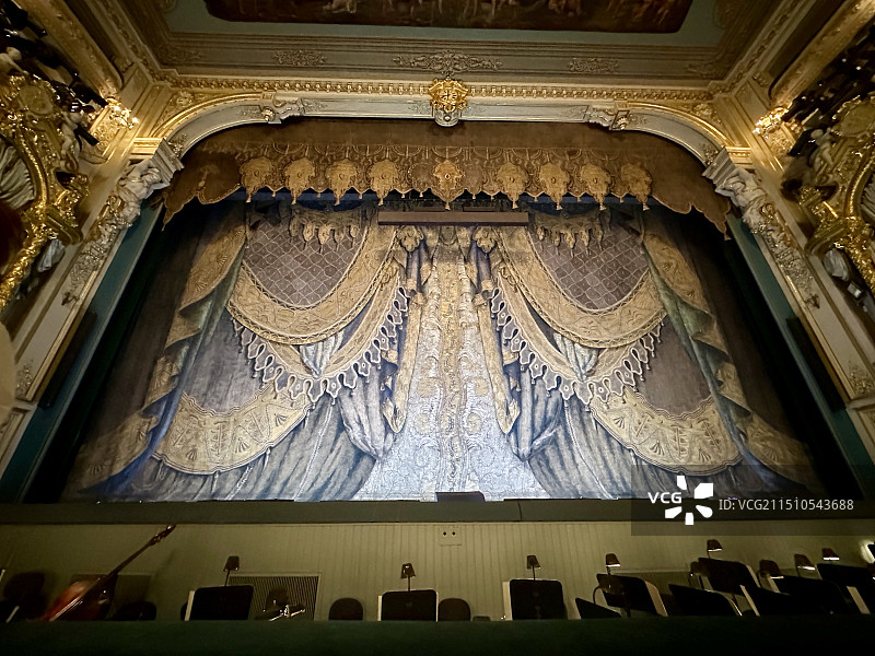 俄罗斯圣彼得堡马林斯基剧院 堂吉诃德歌剧谢幕图片素材