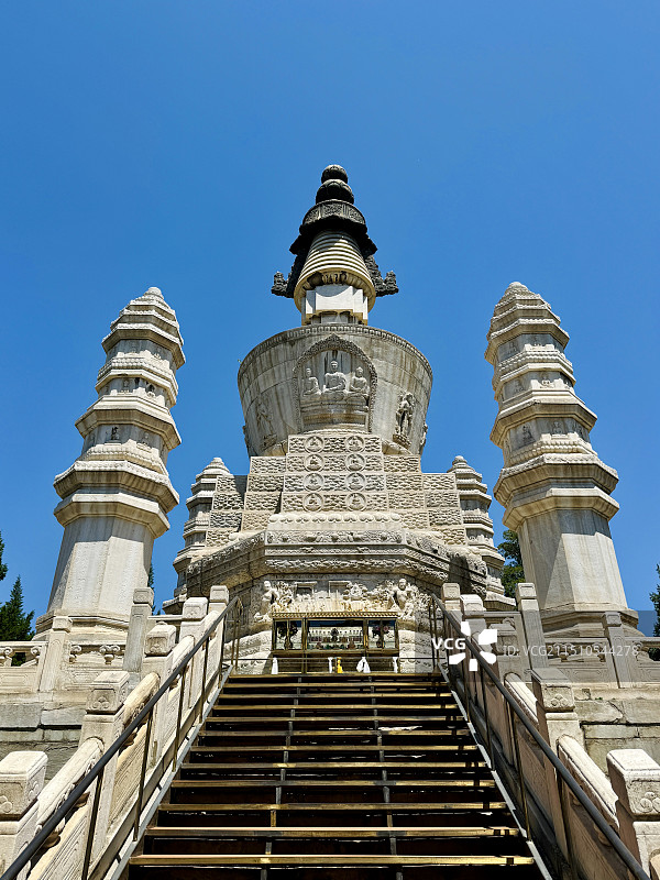 西黄寺博物馆清静化城塔图片素材