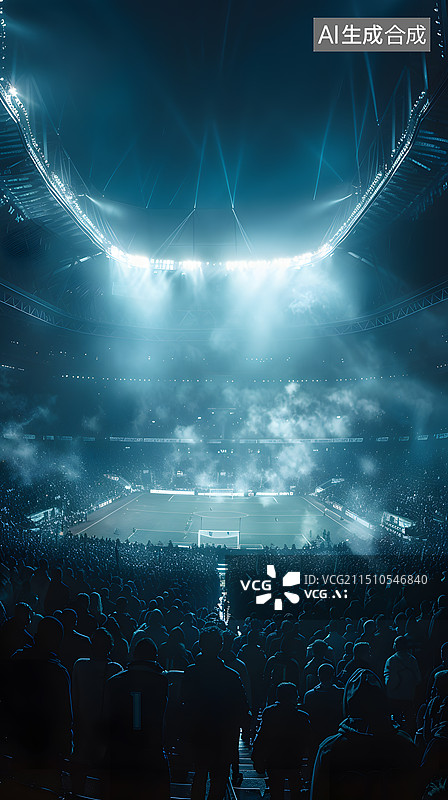【AI数字艺术】奥运足球场运动会图片素材