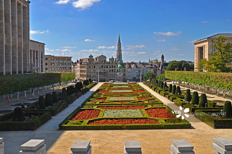 比利时，布鲁塞尔风景。图片素材
