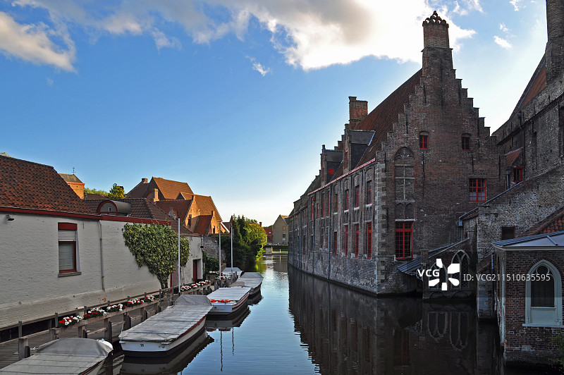 比利时，布鲁塞尔风景。图片素材