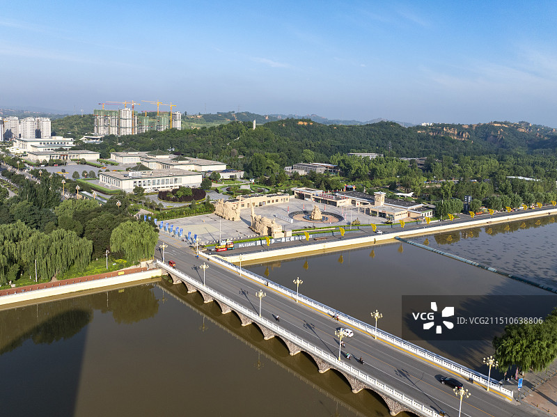 山西省长治市武乡县航拍图片图片素材