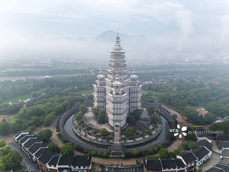 横店华夏文化园景区景观图片素材