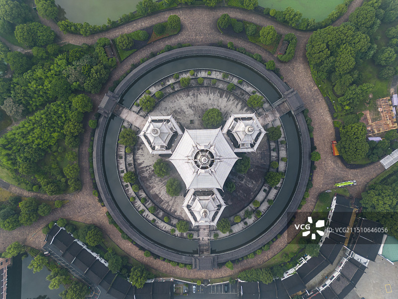 横店华夏文化园景区景观图片素材