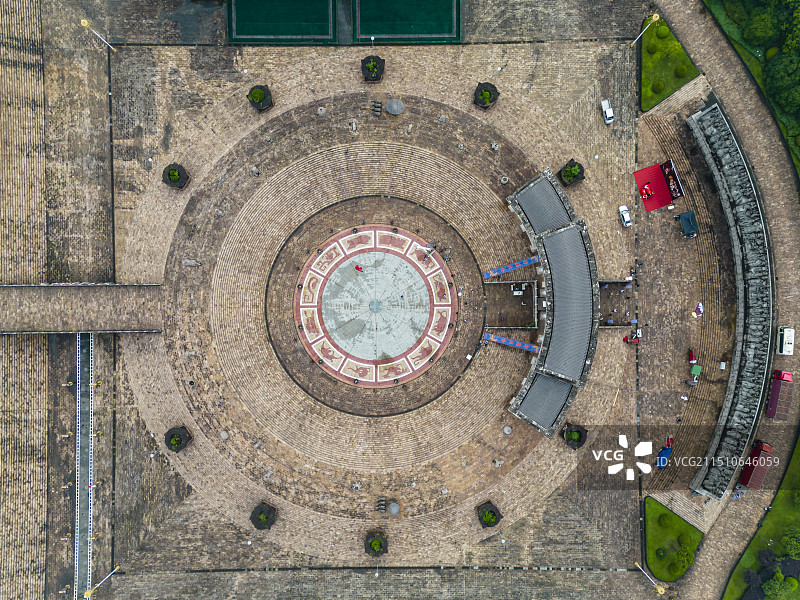 横店华夏文化园景区景观图片素材