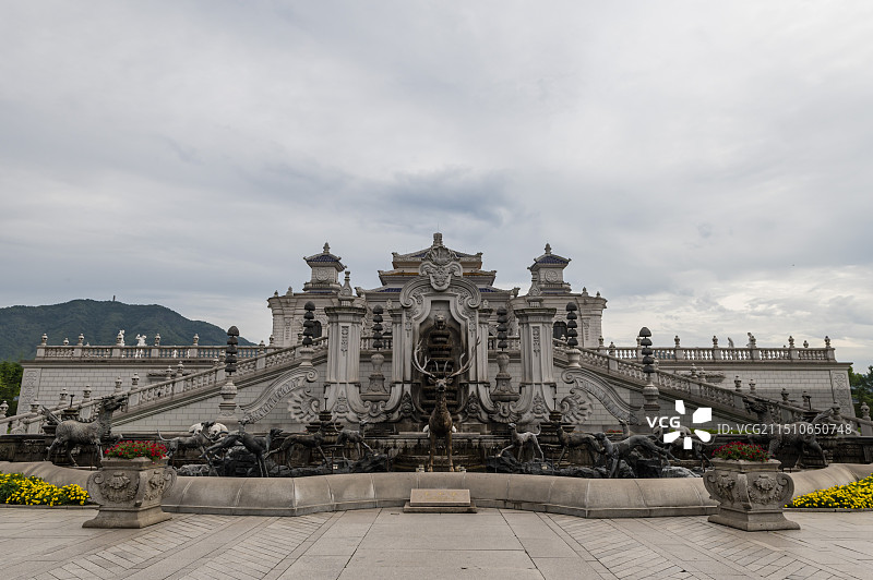 横店圆明新园夏园景观图片素材