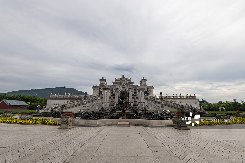横店圆明新园夏园景观图片素材