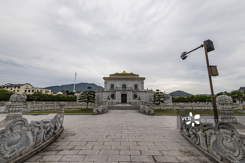 横店圆明新园夏园景观图片素材