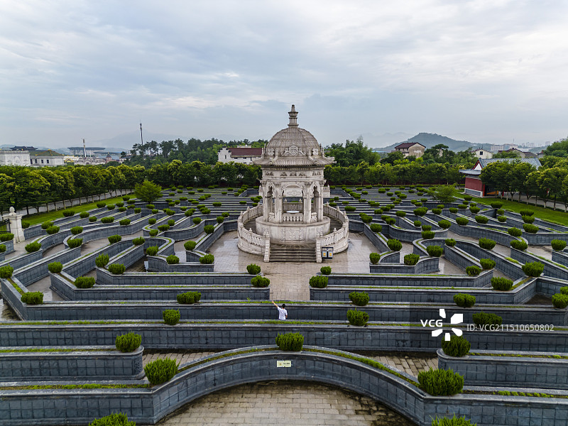 横店圆明新园夏园景观图片素材