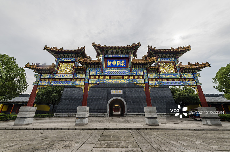 横店圆明新园春园景观图片素材