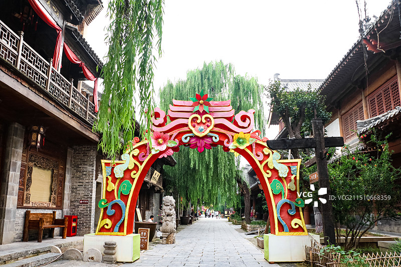 菏泽水浒好汉城图片素材