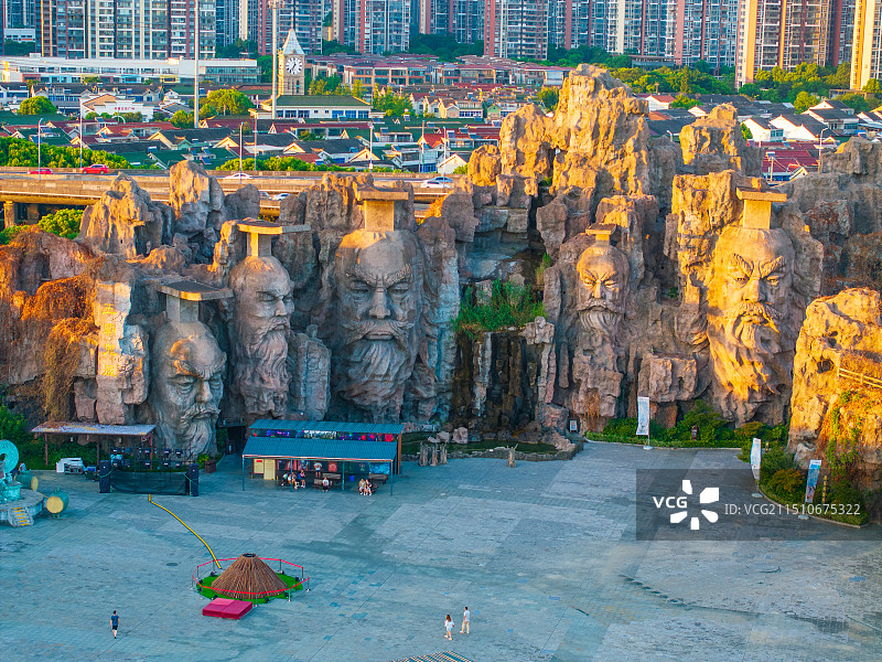 江苏常州淹城春秋乐园风景区图片素材